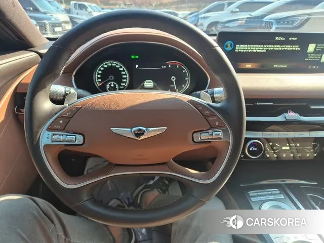 Genesis G80 (RG3) 2021 Синий из Кореи, фото 2