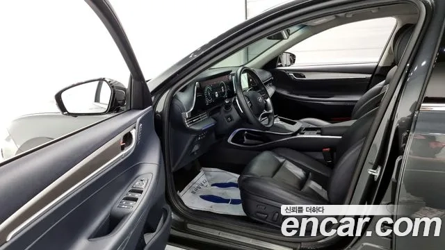 Hyundai The New Grandeur IG Hybrid 2021 Серый из Кореи, фото 2