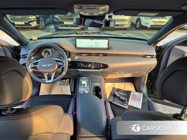 Genesis GV70 2021 Темно-зеленый из Кореи, фото 2