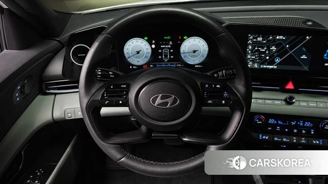 Hyundai The New Avante (CN7) 2024 Белый из Кореи, фото 2