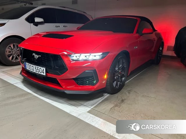 Ford Mustang 7th Generation 2024 Красный из Кореи, фото 2