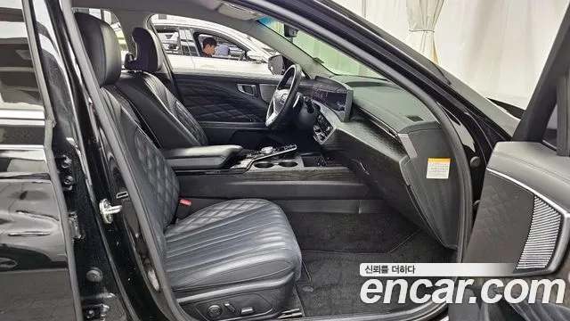 Kia K8 Hybrid 2021 Черный из Кореи, фото 2