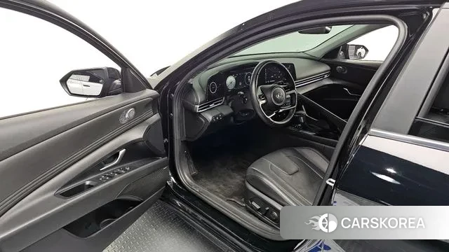 Hyundai Avante Hybrid (CN7) 2020 Черный из Кореи, фото 2