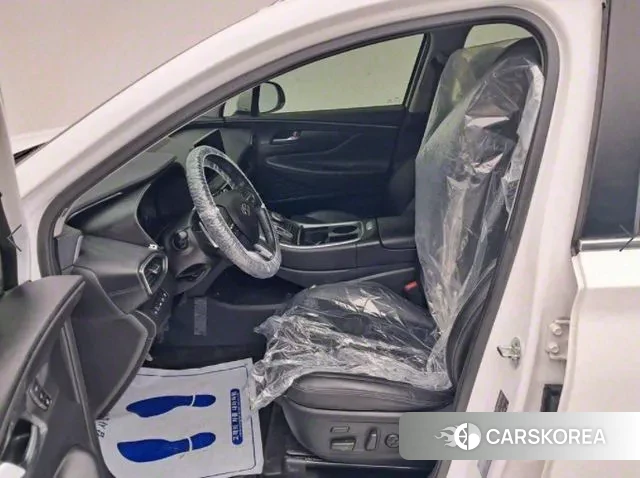 Hyundai The New Santa Fe 2021 Белый из Кореи, фото 2