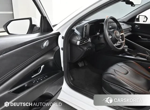 Hyundai Avante (CN7) 2022 Белый из Кореи, фото 2