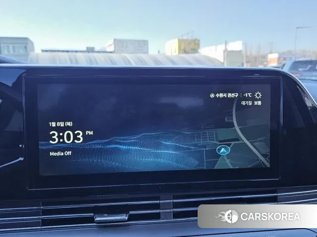 Hyundai The New Grandeur IG Hybrid 2022 Белый из Кореи, фото 2
