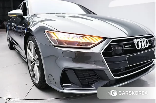 Audi A7 (4K) 2020 Серый из Кореи, фото 2