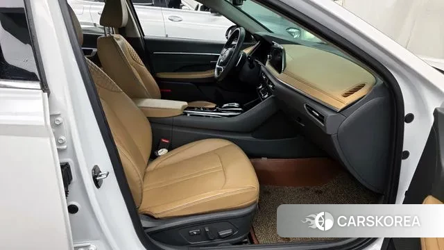 Hyundai Sonata (DN8) 2019 Белый из Кореи, фото 2