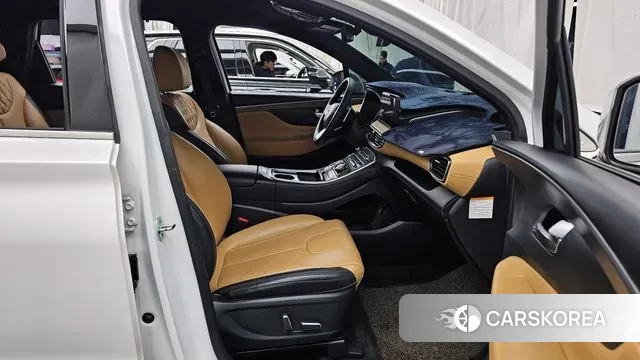 Hyundai The New Santa Fe 2022 Белый из Кореи, фото 2