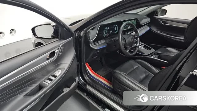 Hyundai The New Grandeur IG Hybrid 2021 Черный из Кореи, фото 2