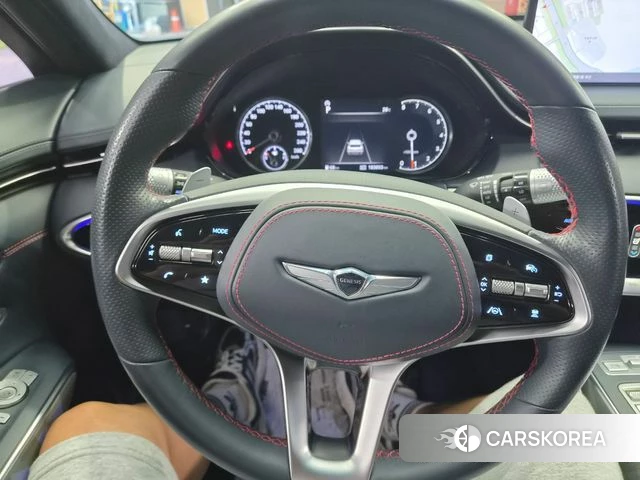 Genesis GV70 2021 Синий из Кореи, фото 2