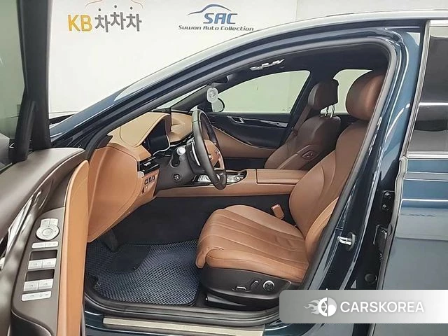 Genesis G80 (RG3) 2022 Синий из Кореи, фото 2