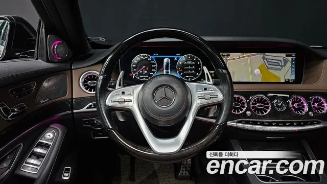 Mercedes-Benz S-Class W222 2018 Черный из Кореи, фото 2