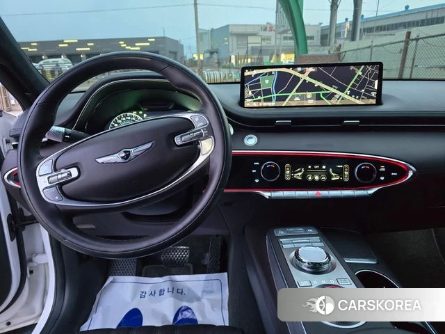 Genesis GV70 2021 Белый из Кореи, фото 2