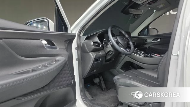 Hyundai The New Santa Fe 2023 Белый из Кореи, фото 2