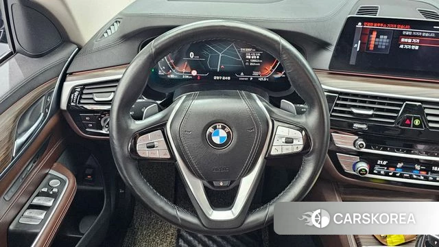 BMW 6 Series GT (G32) 2019 Черный из Кореи, фото 2