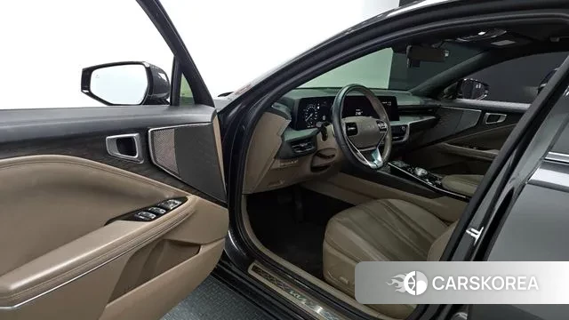 Kia K8 Hybrid 2021 Черный из Кореи, фото 2