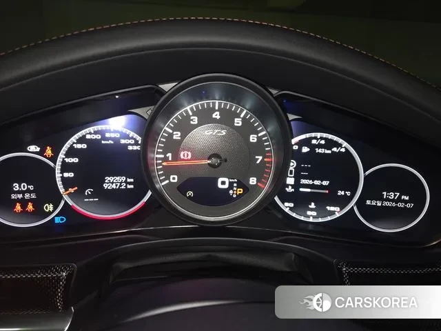 Porsche Panamera (971) 2022 Черный из Кореи, фото 2