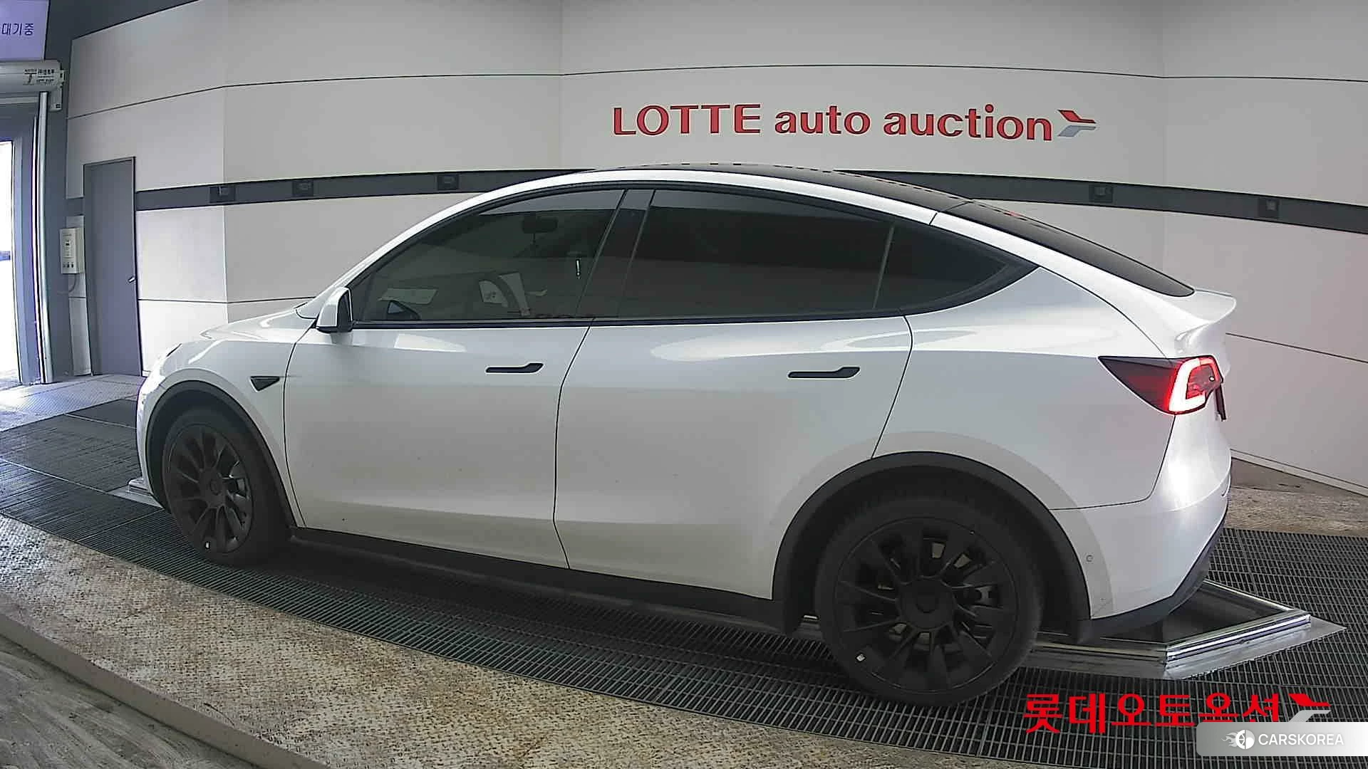 Tesla Model Y Long Range 2022 Pearl White Multi-coat из Кореи, фото 2