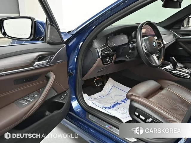 BMW 5 Series (G30) 2020 Синий из Кореи, фото 2