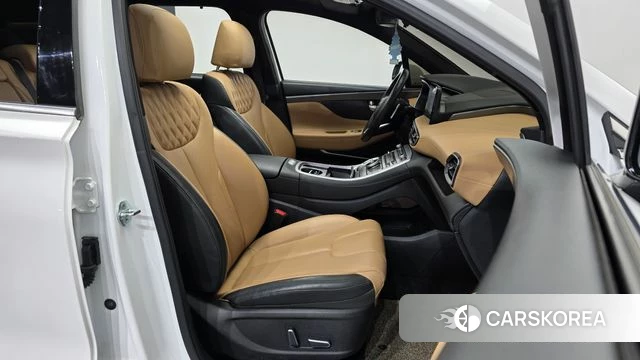 Hyundai The New Santa Fe 2021 Белый из Кореи, фото 2