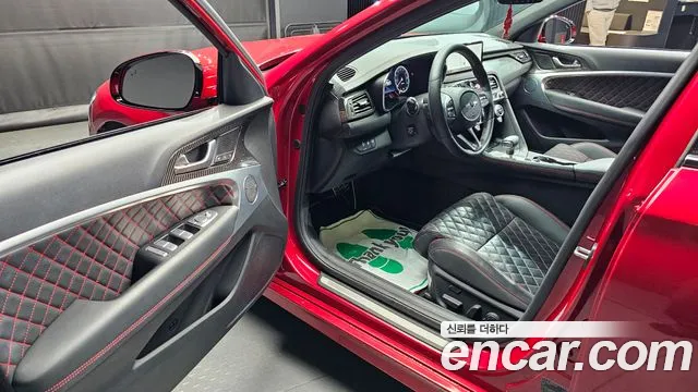 Genesis The New G70 2021 Красный из Кореи, фото 2