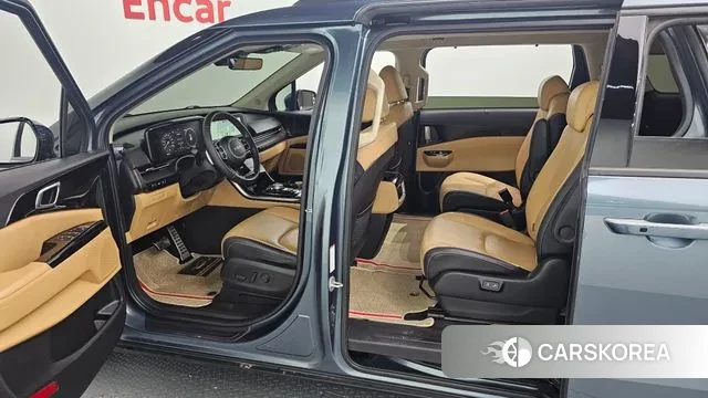 Kia Carnival 4th generation 2021 Небесно-голубой из Кореи, фото 2