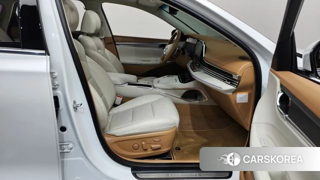 Hyundai The New Grandeur IG Hybrid 2021 Белый из Кореи, фото 2