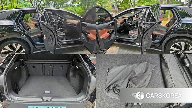 Volkswagen ID.4 2023 Черный из Кореи, фото 2