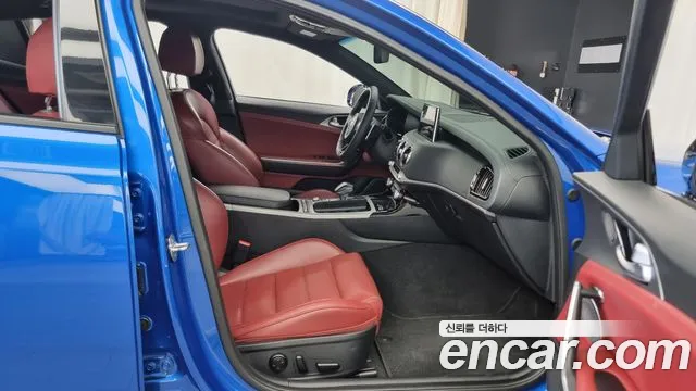 Kia Stinger 2019 Синий из Кореи, фото 2