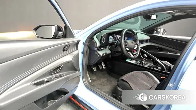Hyundai Avante (CN7) 2021 Небесно-голубой из Кореи, фото 2
