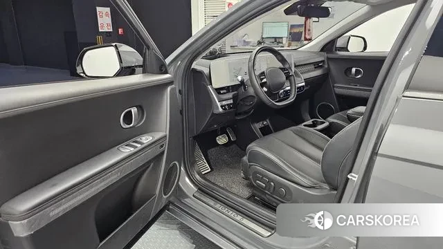 Hyundai Ionic 5 2022 Серебристо-серый из Кореи, фото 2