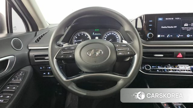 Hyundai Sonata (DN8) 2022 Белый из Кореи, фото 2