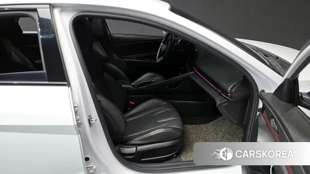 Hyundai Avante (CN7) 2021 Белый из Кореи, фото 2