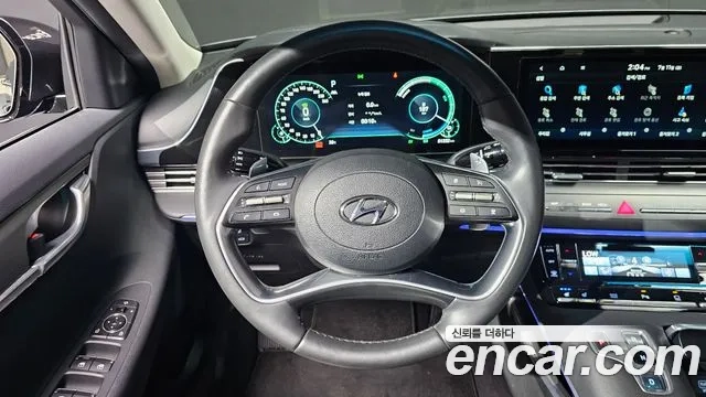 Hyundai The New Grandeur IG Hybrid 2021 Серый из Кореи, фото 2