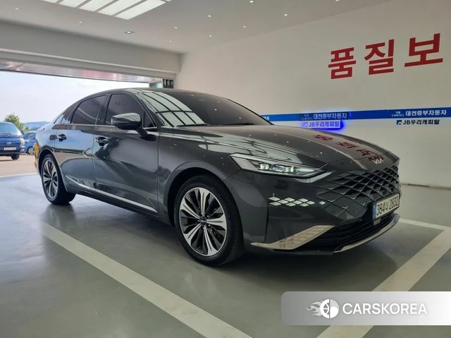 Kia K8 Hybrid 2022 Серый из Кореи, фото 2