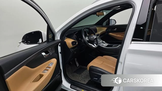 Hyundai The New Santa Fe 2021 Белый из Кореи, фото 2