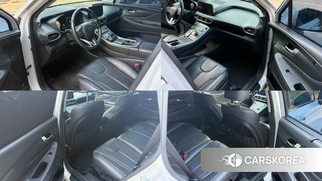 Hyundai The New Santa Fe 2021 Белый из Кореи, фото 2