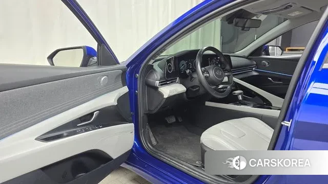 Hyundai Avante Hybrid (CN7) 2021 Синий из Кореи, фото 2