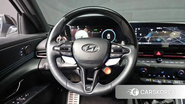 Hyundai Avante (CN7) 2021 Серебристо-серый из Кореи, фото 2