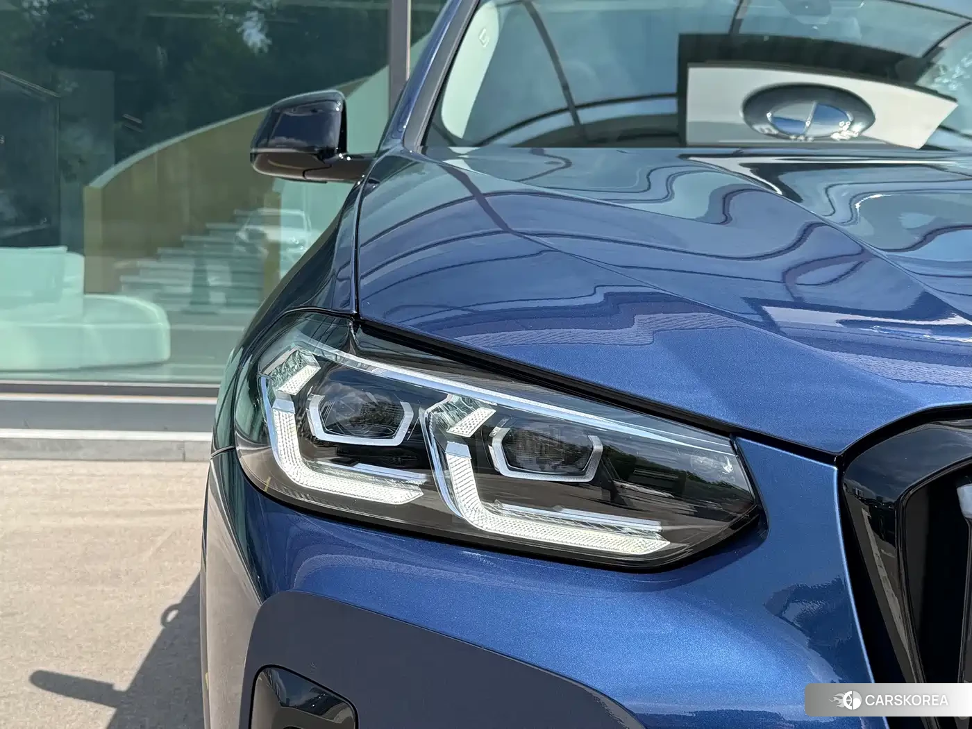 BMW X3 2021 Синий из Китая, фото 2