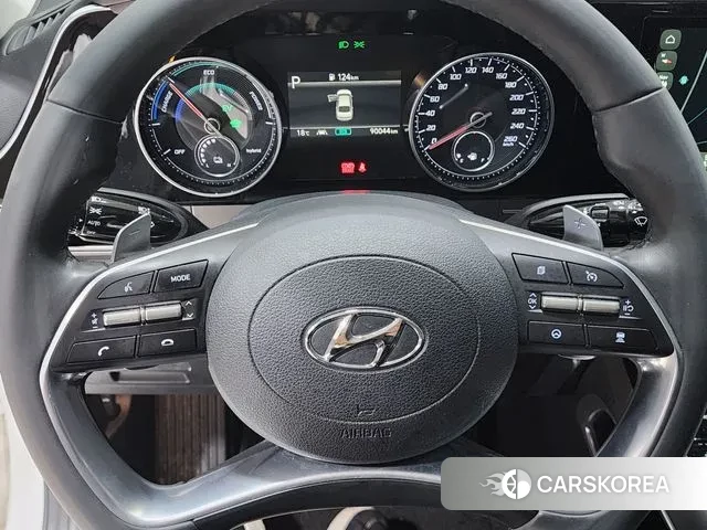 Hyundai The New Grandeur IG Hybrid 2021 Белый из Кореи, фото 2