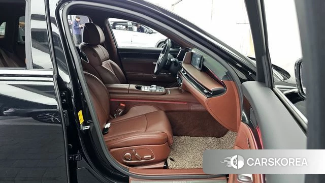 Genesis G90 (RS4) 2023 Черный из Кореи, фото 2