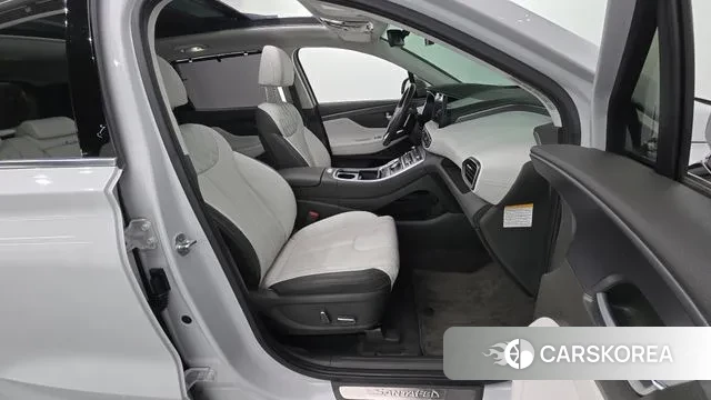 Hyundai The New Santa Fe 2021 Белый из Кореи, фото 2