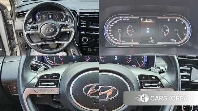 Hyundai Tucson (NX4) 2021 Серебристо-серый из Кореи, фото 2