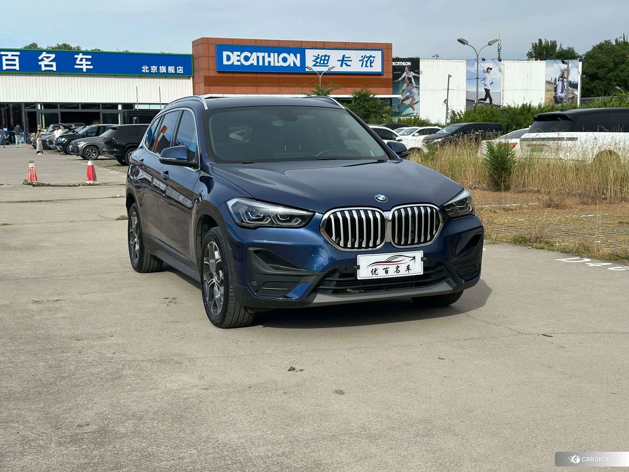 BMW X1 2021 Синий из Китая, фото 2