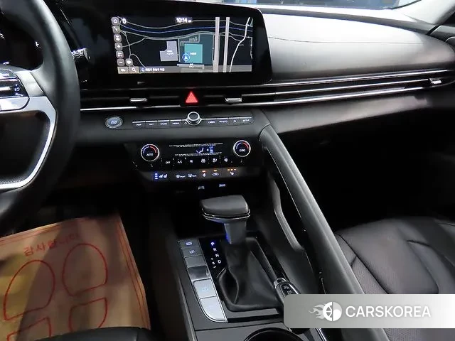 Hyundai Avante Hybrid (CN7) 2020 Белый из Кореи, фото 2