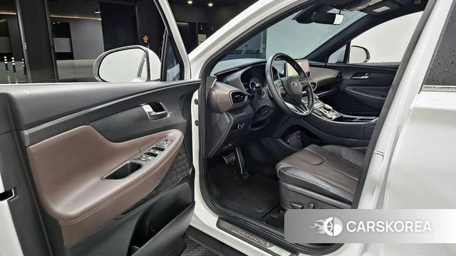 Hyundai The New Santa Fe 2022 Белый из Кореи, фото 2