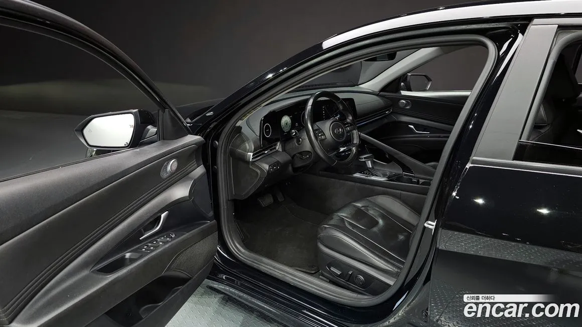 Hyundai Avante (CN7) 2020 Черный из Кореи, фото 2