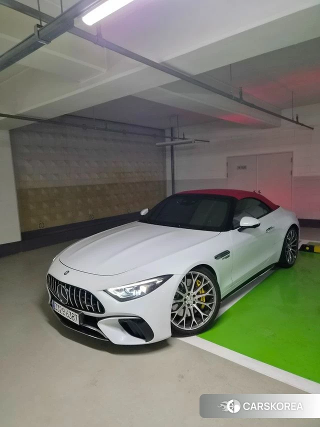 Mercedes-Benz SL-Class R232 2023 Белый из Кореи, фото 2